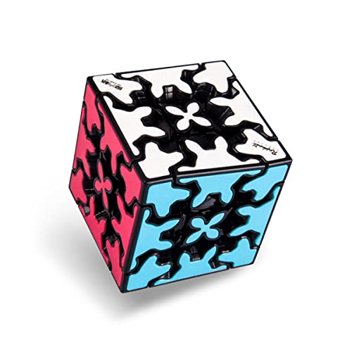 Tropibed 3x3 Gear Cube, 3x3x3 Zauberwürfel Zahnrad Magischer Würfel Kreativer Würfel 3D Puzzle Spiele für Kinder Erwachsene Brain Teaser Puzzle Cube von Tropibed
