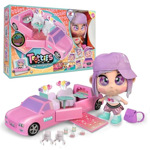 Trotties Emma mit Limousine, New York und ihre Mobile Pop-up-Limousine, Reisepuppen aus der Zeichentrickserie, mit Accessoires, Geschenk für Mädchen und Jungen ab 3 Jahren Trotties Emma mit Limousine, New York und ihre Mobile Pop-up-Limousine, Reisepuppen aus der Zeichentrickserie, mit Accessoires, Geschenk für Mädchen und Jungen ab 3 Jahren von Trotties