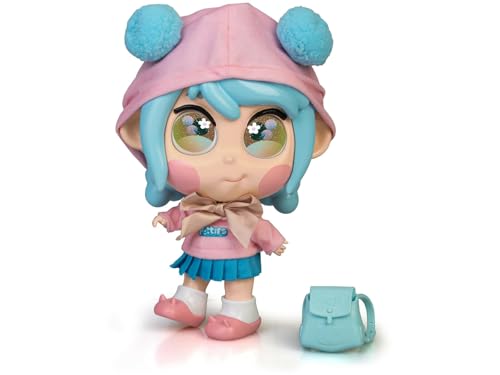 Trotties Mia mit Emoti-Augen, Mehrfarbig, Reisepuppen aus der Zeichentrickserie, mit über 10 Accessoires, Geschenk für Mädchen und Jungen ab 3 Jahren von Trotties