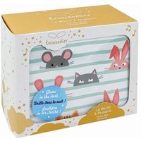 Schmuckkästchen mit Musik, lustige Katzen nachtleuchtend von Trousselier