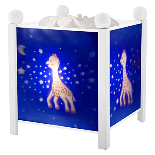 Trousselier 4363 WGB 12 V Magische Laterne Sophie The Giraffe Milchstraße Nacht Lampe von Trousselier