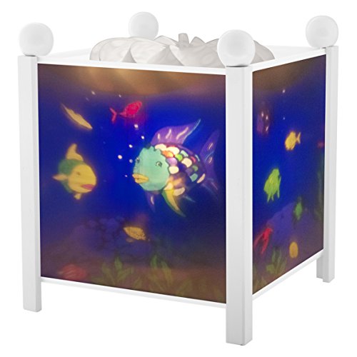 Trousselier Nachtlampe, Snowshoe Pair 12 V „Magic Lantern Rainbow Fish 4366 von Trousselier