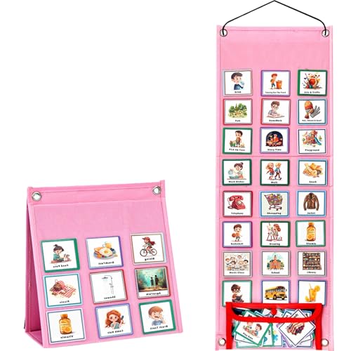 1Set visueller Zeitplan für Kinder Weekly Behavioral Planner Board Kids Visueller Zeitplan mit 96 Karten, die zusammenklappbare Lerndiagramme für den Heimplaner, Style 2 Routine -Diagramm für 1Set visueller Zeitplan für Kinder Weekly Behavioral Planner Board Kids Visueller Zeitplan mit 96 Karten, die zusammenklappbare Lerndiagramme für den Heimplaner, Style 2 Routine -Diagramm für von Trrymbbe
