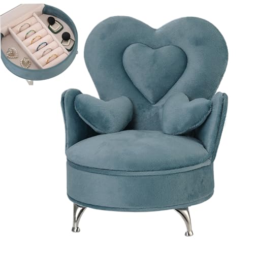 Dollhouse Couch 5x5x6 Zoll Velvet Weiche Dollhouse Stuhl mit mehrschichtiger Lagerung, staubdicht Dollhouse Couch 5x5x6 Zoll Velvet Weiche Dollhouse Stuhl mit mehrschichtiger Lagerung, staubdicht von Trrymbbe