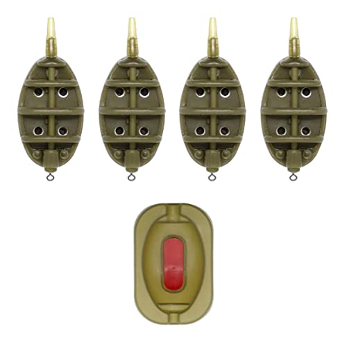Karpfenfischerei Inline mit Schnellfreisetzungsform für Karpfen Barbel Grob 1Set Fishing Inline Karpfenfischerei Inline mit Schnellfreisetzungsform für Karpfen Barbel Grob 1Set Fishing Inline von Trrymbbe