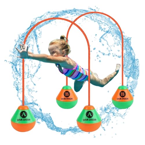 Schwimmspielzeug für Kindertürtür -Spielzeug Unterwasser -Diving -Tür durch den Poolring für Wasserspiel 1, 5 m*5 cm 2pcs Schwimmspielzeug für Kindertürtür -Spielzeug Unterwasser -Diving -Tür durch den Poolring für Wasserspiel 1, 5 m*5 cm 2pcs von Trrymbbe