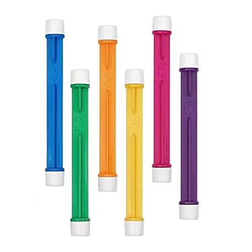 Swimmingpool -Tauchspielzeug Unterwasser -Tauchstangen Pool Training Spielzeug Schwimmspiel für Teenager Erwachsene 6pcs Tauchen von Trrymbbe