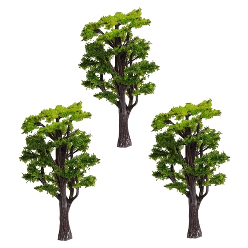Trrymbbe 3PCS -Modellbäume, 3pcs 4 Zoll Plastik -Minibäume, lebensechter Miniatur, falscher Baum für DIY -Handwerk, Gebäudemodell, Landschaftslandschaft Trrymbbe 3PCS -Modellbäume, 3pcs 4 Zoll Plastik -Minibäume, lebensechter Miniatur, falscher Baum für DIY -Handwerk, Gebäudemodell, Landschaftslandschaft von Trrymbbe