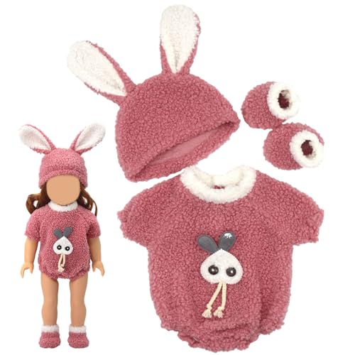 Trrymbbe Babypuppenkleidung weich süße 18 -Zoll -Puppenkleidung beinhaltet Outfits Hutsocken abnehmbare 18 -Zoll -Accessoires Style 1 Trrymbbe Babypuppenkleidung weich süße 18 -Zoll -Puppenkleidung beinhaltet Outfits Hutsocken abnehmbare 18 -Zoll -Accessoires Style 1 von Trrymbbe