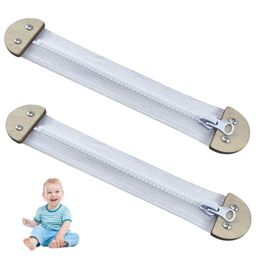 Trrymbbe Geschäftiger Boardzubehör 2pcs Holz 8, 7 x 1, 6 Zoll Reißverschluss Stil geschäftiger Boardteile DIY-freundlichem Bildungsfeinmotor-Lernspielzeug, Geschenke für Kleinkinderzubehör Trrymbbe Geschäftiger Boardzubehör 2pcs Holz 8, 7 x 1, 6 Zoll Reißverschluss Stil geschäftiger Boardteile DIY-freundlichem Bildungsfeinmotor-Lernspielzeug, Geschenke für Kleinkinderzubehör von Trrymbbe