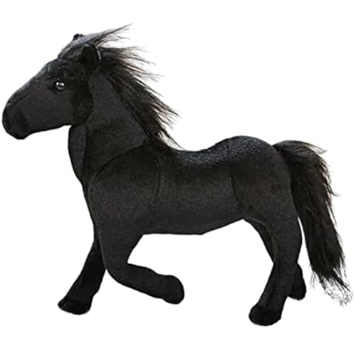 Trrymbbe Pferd gefülltes Tier 12, 6 x 10, 2 Zoll Kristall Samt gefülltes Pferdesschild mit 3D -Augen, Flauschiger Pferdeschwanz leicht zu reinigen für Innendekoration, Geschenk für Kidshorse Animal Trrymbbe Pferd gefülltes Tier 12, 6 x 10, 2 Zoll Kristall Samt gefülltes Pferdesschild mit 3D -Augen, Flauschiger Pferdeschwanz leicht zu reinigen für Innendekoration, Geschenk für Kidshorse Animal von Trrymbbe