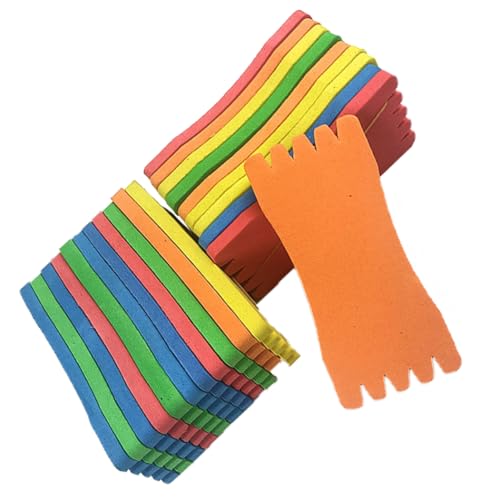 Trrymbbe Professioneller Schaumschwamm eingewickeltes Drahtfischerei Wickelbrett Fischereibrett Spulenzubehör Rig Wickler Zufällige Farbe 10pcs s von Trrymbbe