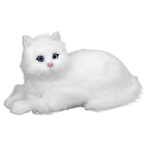 Trrymbbe Realistische Katze, 11, 4x6, 3 Zoll Stoffkatze, Begleitgefüllter Tier, realistisches Tier, interaktives Spielzeug für Kinder Stil 2 Trrymbbe Realistische Katze, 11, 4x6, 3 Zoll Stoffkatze, Begleitgefüllter Tier, realistisches Tier, interaktives Spielzeug für Kinder Stil 2 von Trrymbbe