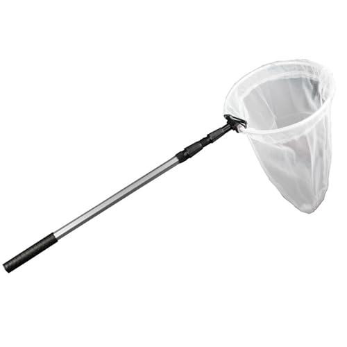 Trrymbbe Schmetterlingsnetze mit 11 Zoll breitem Ring-Teleskop-Schmetterlingsfänger mit Rutschgriff stabilen Outdoor-Fischereivogelnetze für Kindernetze von Trrymbbe