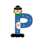 Sevi 81072 - Clown Buchstabe P Sevi 81072 - Clown Buchstabe P von Sevi