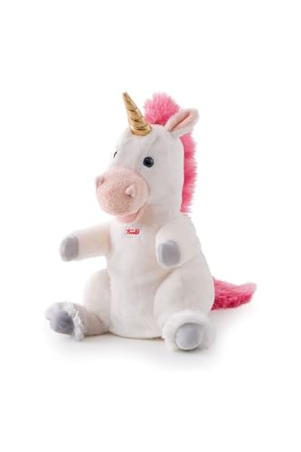 Trudi , Unicorn Puppet: plush unicorn puppet , Christmas, baby shower, birthday or Christening gift for kids, Plush Toys , Suitable from birth von Trudi