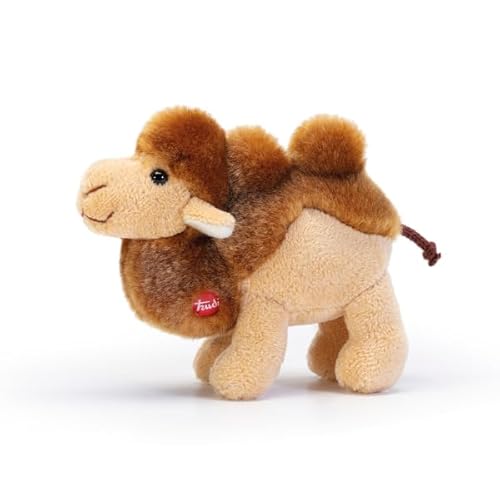 Trudi 55476 Sweet Collection Mini Plüsch Kamel ca. 11 cm, Größe XXS, Stofftier mit weichen Materialien und liebevollen Details, Plüschtier mit Schlaufe als Anhänger, Kuscheltier für Kinder, Braun Trudi 55476 Sweet Collection Mini Plüsch Kamel ca. 11 cm, Größe XXS, Stofftier mit weichen Materialien und liebevollen Details, Plüschtier mit Schlaufe als Anhänger, Kuscheltier für Kinder, Braun von Trudi