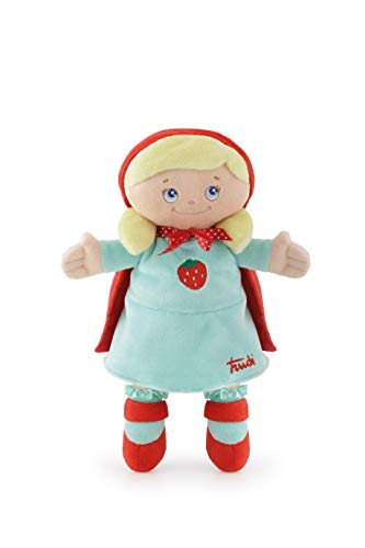 Trudi 64473 Puppe 1 Stoffpuppe Prinzessin Erdbeere, Rot, Gruen von Trudi