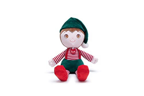 Trudi 64487 Santa Stoffpuppe Elf Rudy, XL von Trudi