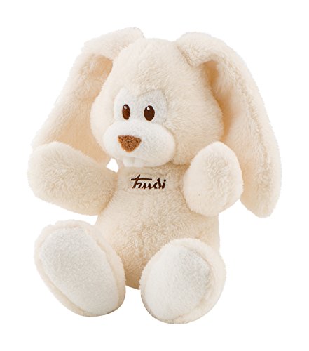 Trudi Hase Cremino Elfenbein Plüschtiere und Doudou-Spieluhren für Babys. Baby-Teddybären für Kinder. Neugeborenengeschenk für die ersten Monate | 18x26x10cm Größe S | Baby Cremino | Modell 18134 von Trudi