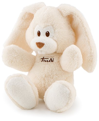 Trudi 8006529181369 - Hase Spieluhr Cremino Elfenbein 26 cm, blau Trudi 8006529181369 - Hase Spieluhr Cremino Elfenbein 26 cm, blau von Trudi