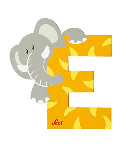 Trudi 81605 - Buchstabe Elefant E farbig sortiert von Trudi