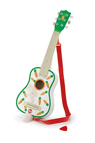 Trudi 88001 Akustische Gitarre Hase Virgilio Musikinstrumente, Vielfarbig von Trudi