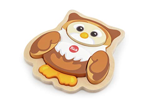 Trudi Sevi 88011 - Puzzle Eule Rinaldo cm 17X18X2 Trudi Sevi 88011 - Puzzle Eule Rinaldo cm 17X18X2 von Trudi