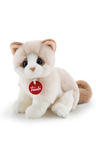 Trudi Gattino Brad Bianco/beige Gatto Peluche gioco, Regalo di Natale e Compleanno, riproduzione realistica | 15x19x20cm Taglia S | Classici Gatti Peluche | Modello 20872 Trudi Gattino Brad Bianco/beige Gatto Peluche gioco, Regalo di Natale e Compleanno, riproduzione realistica | 15x19x20cm Taglia S | Classici Gatti Peluche | Modello 20872 von Trudi