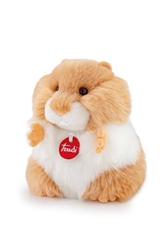 Trudi TUDN6000 Fluffy Hamster, Weiß/Beige von Trudi
