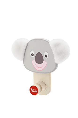 Trudi 88030 Knauf Garderobenhaken Koala, grau von Trudi