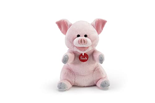 Trudi 29624 Schwein Plüsch Handpuppe, Rosa, S von Trudi