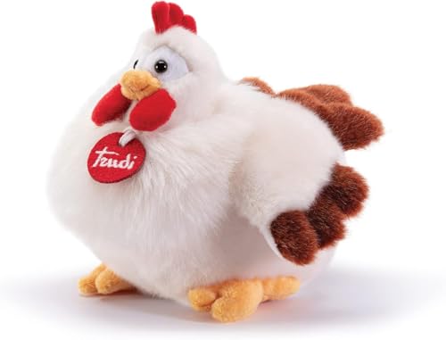 Trudi Gallina Daisy Gallina Peluche Mascotte e animali fattoria. Regalo del Compleanno e Festa Mamma e papà | 18x19x21cm Taglia S | Animali da fattoria | Modello 23566 von Trudi