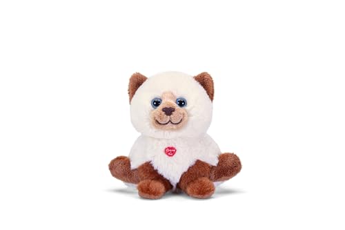 Trudi Katze Plüschtier, Geschenk zum Geburtstag, zu Weihnachten und zum Valentinstag | 16x15x12cm Grosse XS | Bussini | Modell 18187 Trudi Katze Plüschtier, Geschenk zum Geburtstag, zu Weihnachten und zum Valentinstag | 16x15x12cm Grosse XS | Bussini | Modell 18187 von Trudi