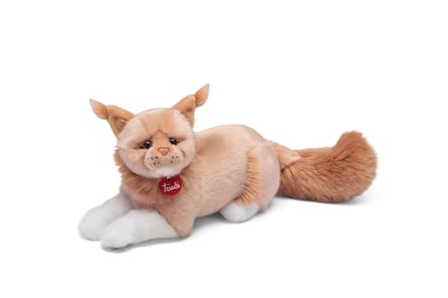 Trudi Maine Coon Vittorio Kätzchen Plüsch, Geburtstags 34x20x17cm Grosse M | Klassische Katzen | Modell 21046 von Trudi