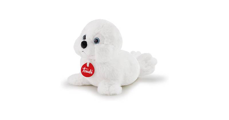 Trudi Puppies Plüschtier Baby Robbe ca. 18 cm (Größe S) (TUDO1000) weiß von Trudi