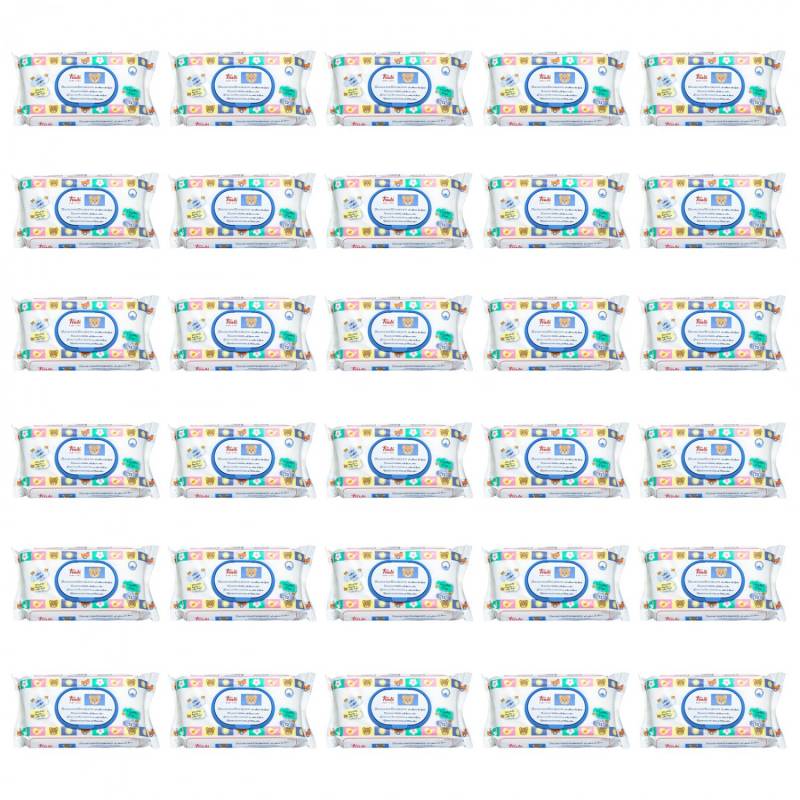 Trudi Reinigungstücher Set mit Blütennektar 30 Packungen à 72 Stück von Trudi
