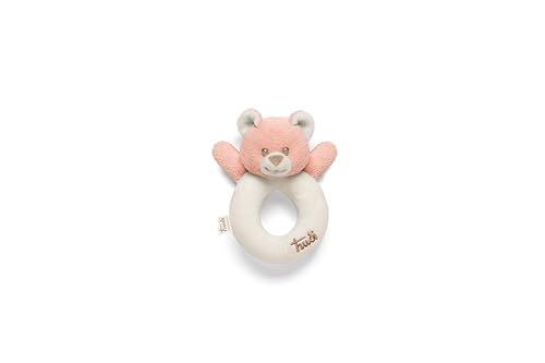 Trudi Rosa Rasselbär Baby Teddybär Plüsch, Geburtsgeschenk 0+ Neugeborene | 14x12x6cm Größe XS Baby | Modell 28136 Trudi Rosa Rasselbär Baby Teddybär Plüsch, Geburtsgeschenk 0+ Neugeborene | 14x12x6cm Größe XS Baby | Modell 28136 von Trudi