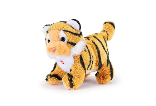 Trudi Sw Col Tiger Mini-Plüschtier für Auto oder Schlüsselanhänger, 9,5X7,5X4,5cm Grosse XXS | Sweet Collection | Modell 55487 Trudi Sw Col Tiger Mini-Plüschtier für Auto oder Schlüsselanhänger, 9,5X7,5X4,5cm Grosse XXS | Sweet Collection | Modell 55487 von Trudi