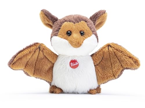Trudi 52236 Sweet Collection Mini Plüsch Fledermaus ca. 9 cm (XXS) Stofftier mit weichen Materialien und liebevollen Details, Plüschtier mit detaillierten Flügelchen, waschbar, Kuscheltier für Kinder von Trudi