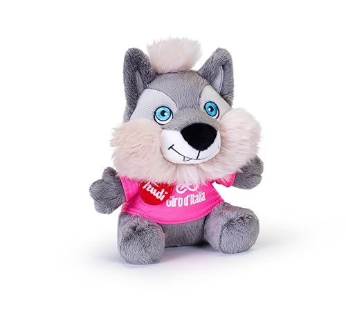 Trudi Trudino Lupo Wolfie Plüschtier mit T-Shirt und Etikett | 9 x 16 x 17 cm Größe XS | Maskottchen Giro d'Italia 2025 | Modell 69284 Trudi Trudino Lupo Wolfie Plüschtier mit T-Shirt und Etikett | 9 x 16 x 17 cm Größe XS | Maskottchen Giro d'Italia 2025 | Modell 69284 von Trudi