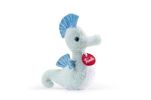 Trudi Grüne Seepferdchen Plüsch-Meeresgeschenke, Unterwassertiere und Strand | 8x17x16cm Größe XS | Sealife Depth | Modell 26570 von Trudi