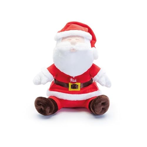 Trudi Weinachtsmann sitzt Santa Claus Puppe Plüsch. Stuffed Doll Sankt Nikolaus Geschenk | 12x36x25cm Große M | Christmas | Modell 29628 von Trudi
