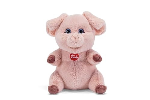 Trudi Zack Plüschtier Geschenk Schwein Glücksbringer | 15x21x15 cm Größe S | Bauernhof Klassiker | Modell 28394 von Trudi