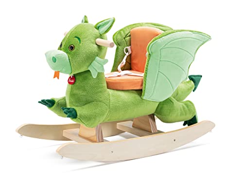 trudi 29807 Dragon, Schaukeldrache-Grün, M von Trudi