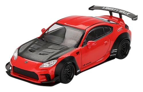 True Scale Miniatures MGT00885-L Mini-GT Toyot. GR86 LB-Nation Red 2024 Mini-GT - maßstab 1/64 - Modellauto von True Scale Miniatures