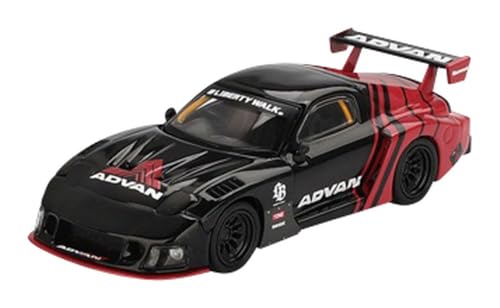True Scale Miniatures Mini-GT MGT00983-L - Mazd. RX-7 LB-Super Silhouette Advan - maßstab 1/64 - Modellauto von True Scale Miniatures