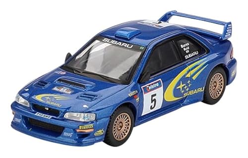True Scale Miniatures Mini-GT MGT00986-L - Subaru Impreza WRC99#5 Burns Winner Australia Rally 1999 - maßstab 1/64 - Modellauto von True Scale Miniatures
