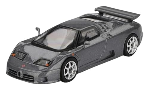 True Scale Miniatures Mini-GT MGT01002-L - Bugatt. EB110 Super Sport Grigio Scuro 1995 - maßstab 1/64 - Modellauto von True Scale Miniatures