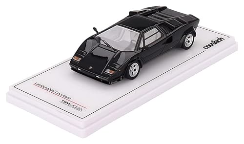 True Scale Miniatures TSM430703 - Lamborghin. Countach 5000S Black - maßstab 1/43 - Modellauto von True Scale Miniatures